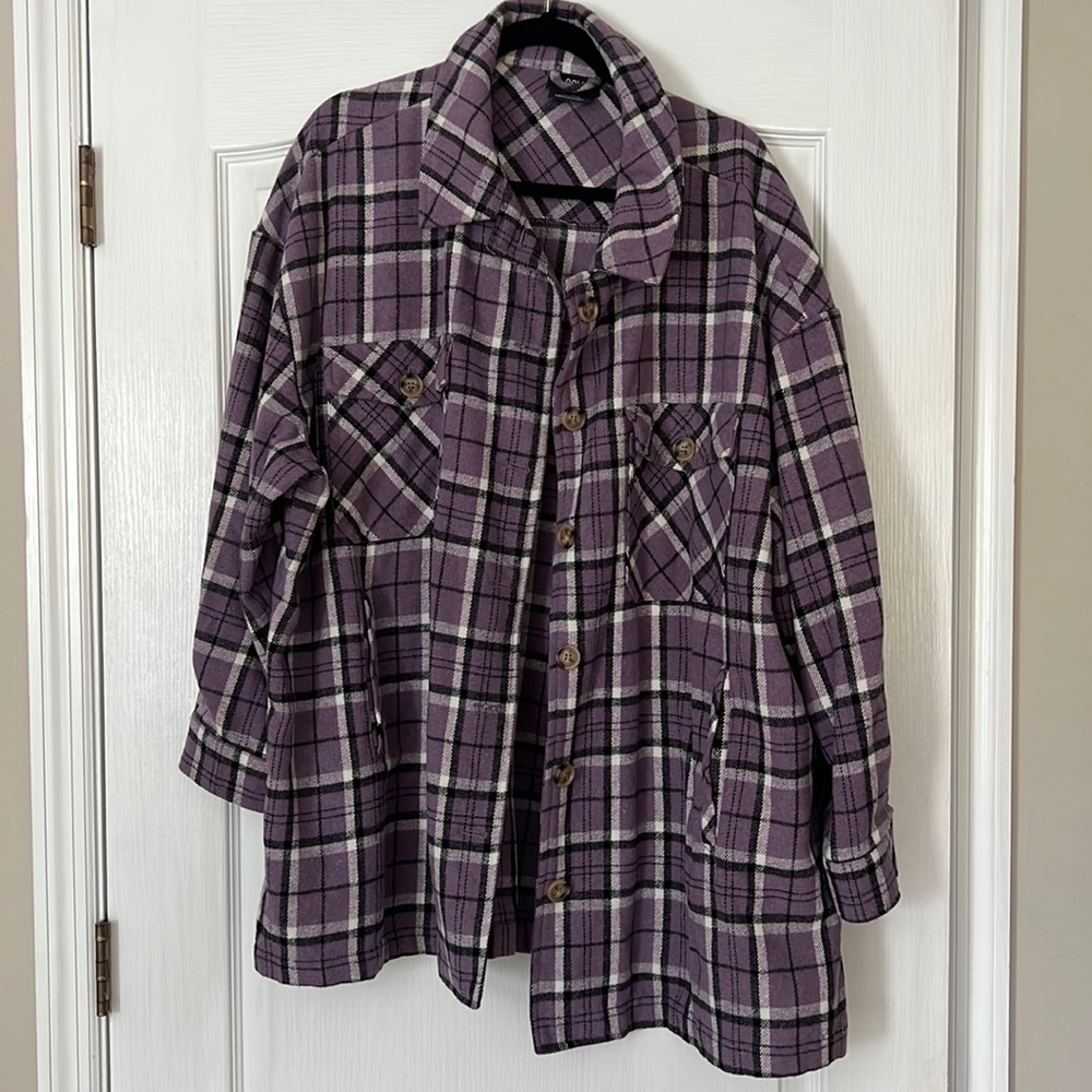 Purple Shacket